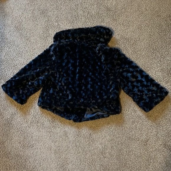 Black Faux Fur Coat - Picture 2 of 16